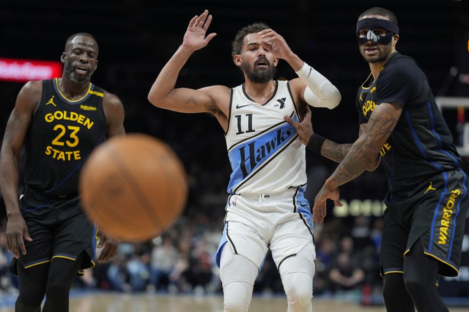 NBA-勇士负老鹰无缘3连胜 库里缺阵巴特勒25+8