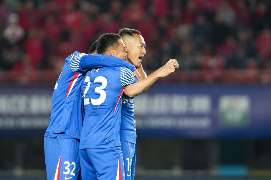 米内罗一射两传吴曦进球 申花客场击败河南