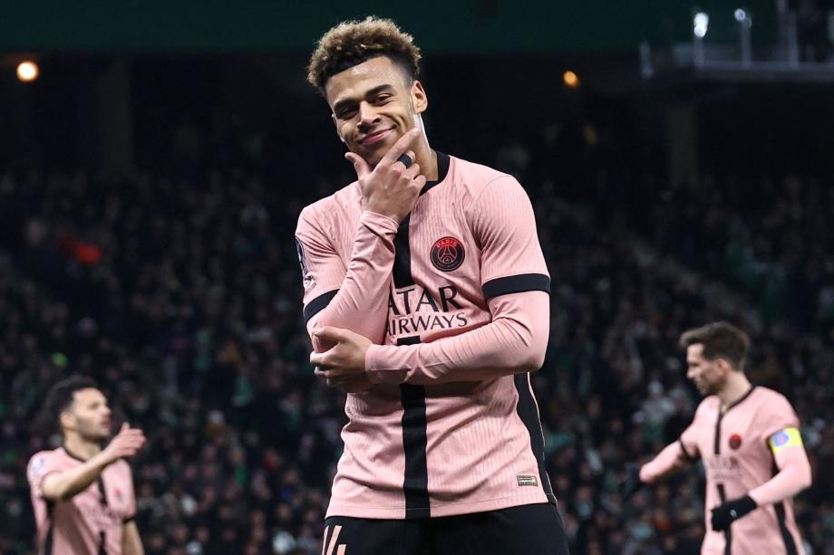 法甲-杜埃双响拉莫斯破门 大巴黎6-1圣埃蒂安