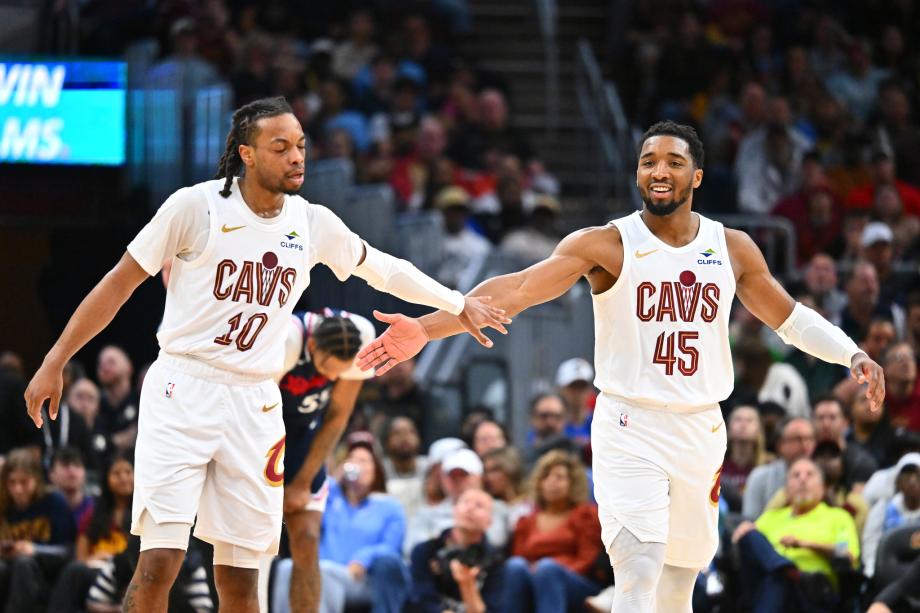 米切尔24+12哈登24+8 骑士主场击沉快船