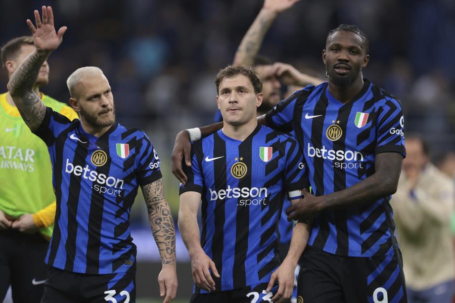 意甲：国米2-1乌迪内斯 阿瑙+弗拉泰西破门