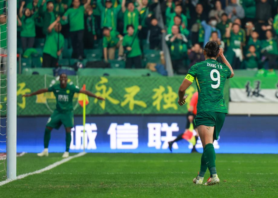 法比奥破门对手乌龙送礼 北京国安完胜浙江