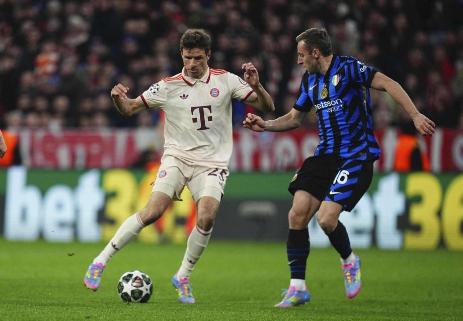 劳塔罗、弗拉泰西建功 国米客场2-1力克拜仁