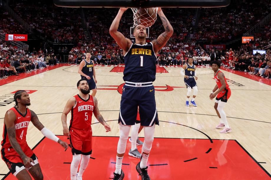 约基奇18分7板7助 掘金客场轻取火箭