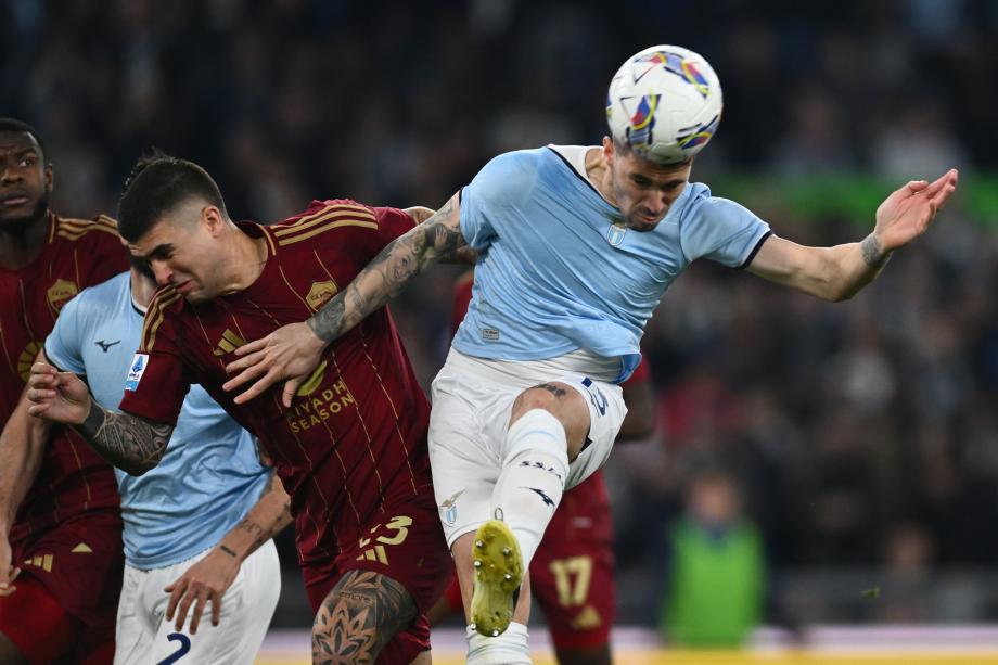 意甲-苏莱破门 罗马1-1客平拉齐奥连续16轮不败