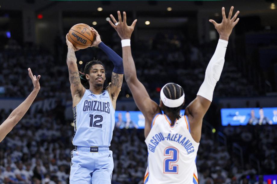 杰伦-威廉姆斯20+6莫兰特17+4 雷霆狂胜灰熊