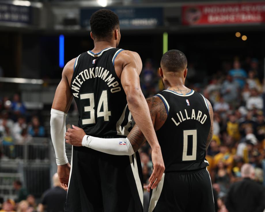 哈利伯顿21+12字母哥34分 步行者再擒雄鹿