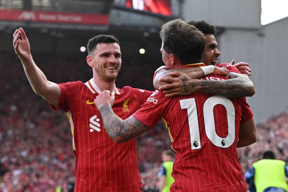 萨拉赫加克波建功 利物浦5-1热刺提前四轮夺冠