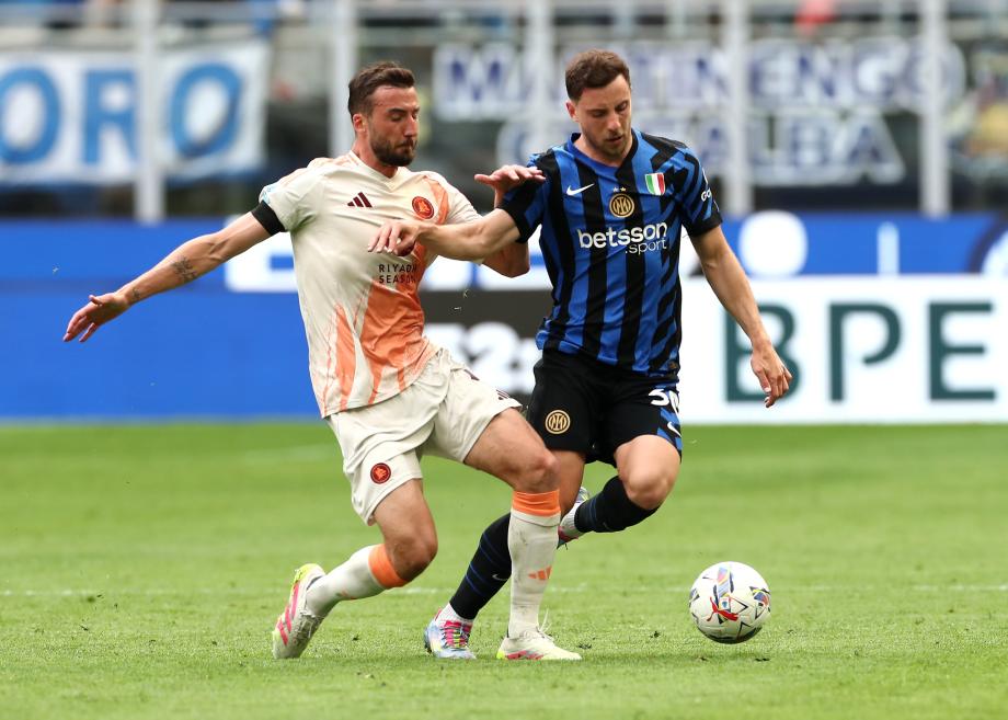 苏莱破门 国米0-1不敌罗马各项赛事3连败