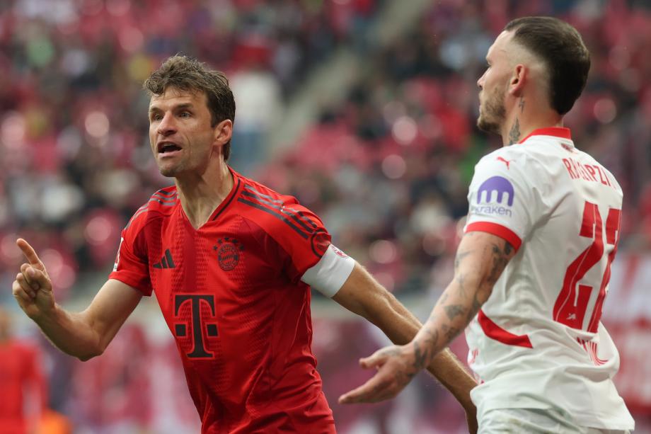 德甲-凯恩停赛 拜仁连追三球3-3遭莱比锡读秒绝平