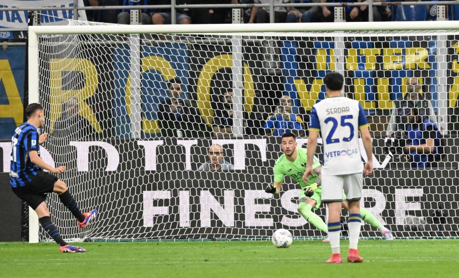 意甲-阿斯拉尼点射 国米1-0维罗纳落后榜首3分