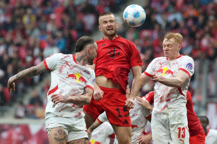 德甲-凯恩停赛 拜仁连追三球3-3遭莱比锡读秒绝平