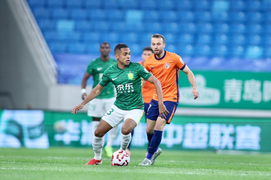 中超-林良铭破门刘军帅绝平 国安1-1海牛终结连胜