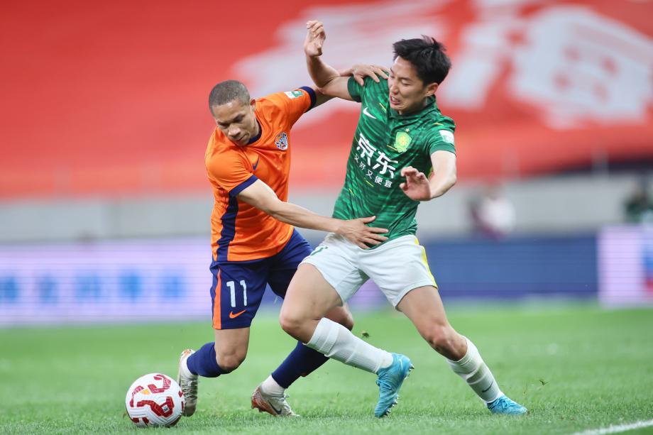 中超-林良铭破门刘军帅绝平 国安1-1海牛终结连胜