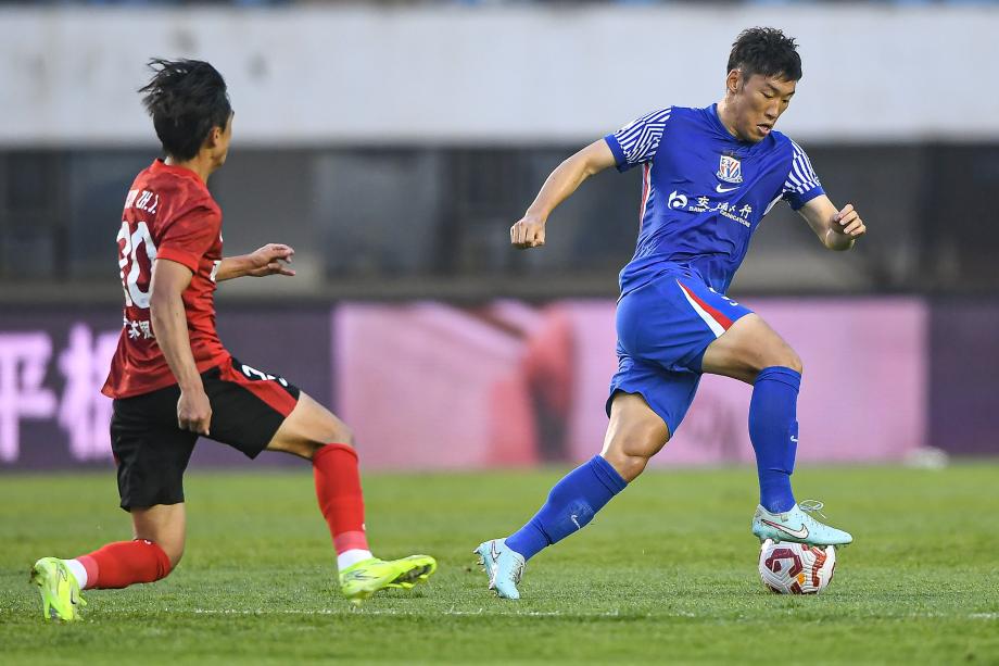 中超-特谢拉破门谭龙建功 上海申花2-1长春亚泰