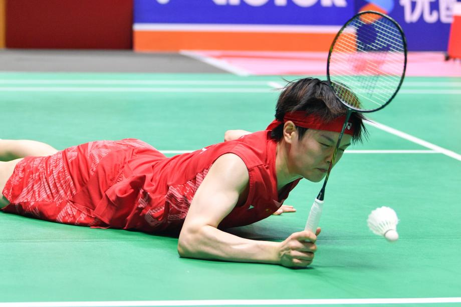 [图]王祉怡2-0打败郡司莉子 晋级中国羽毛球公开赛8强体育集锦