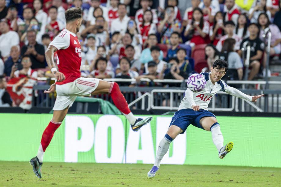 热刺1:0击败阿森纳 启德主场馆观战人数再创新高