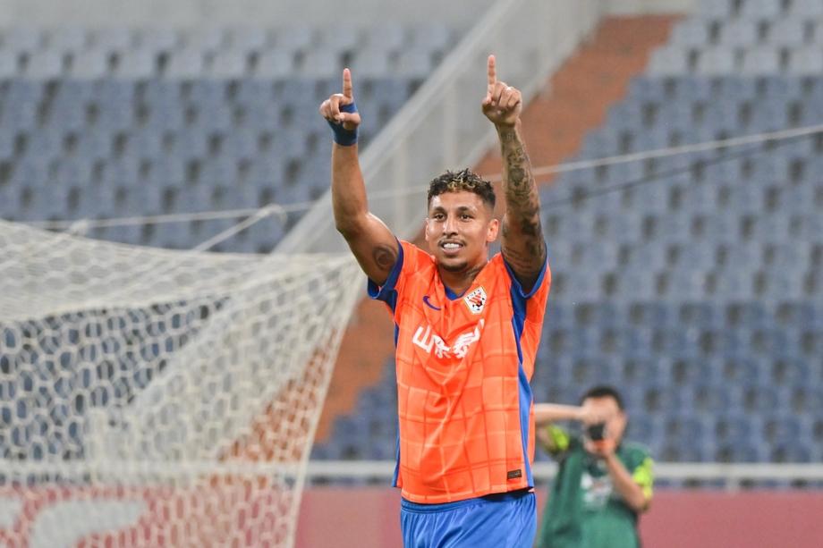 克雷桑双响卡扎伊什维利建功 泰山3-2西海岸