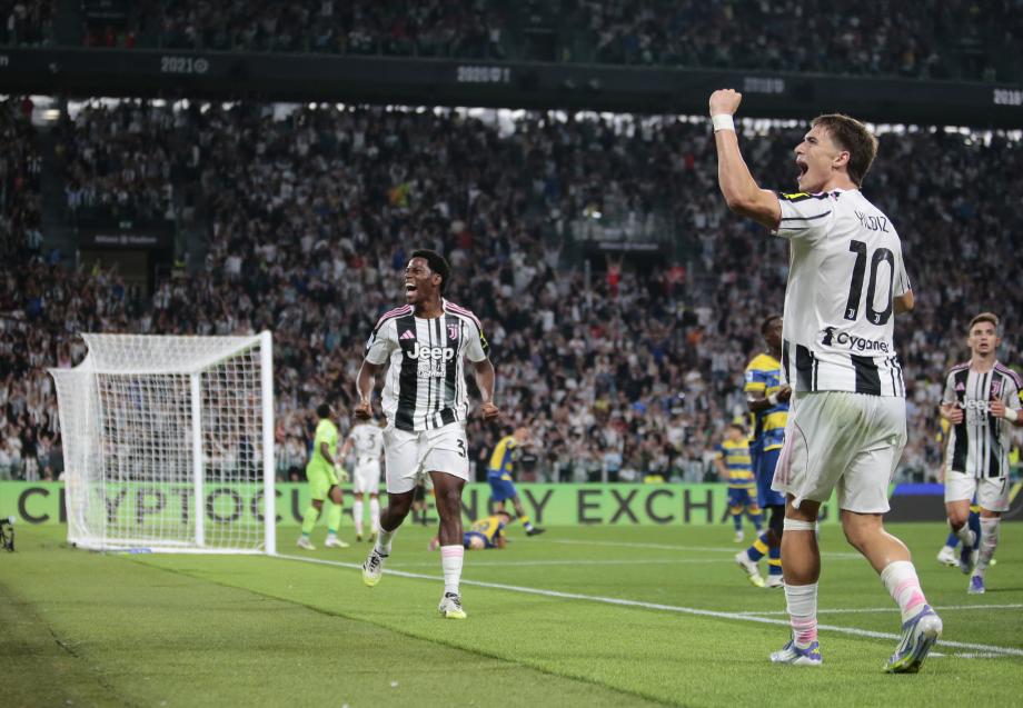 意甲-戴维首球伊尔迪兹两传 10人尤文2-0帕尔马