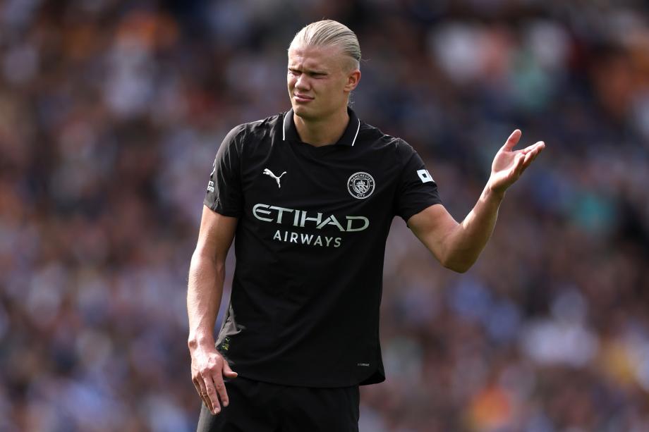 英超-哈兰德破门努内斯送点 曼城1-2布赖顿两连败