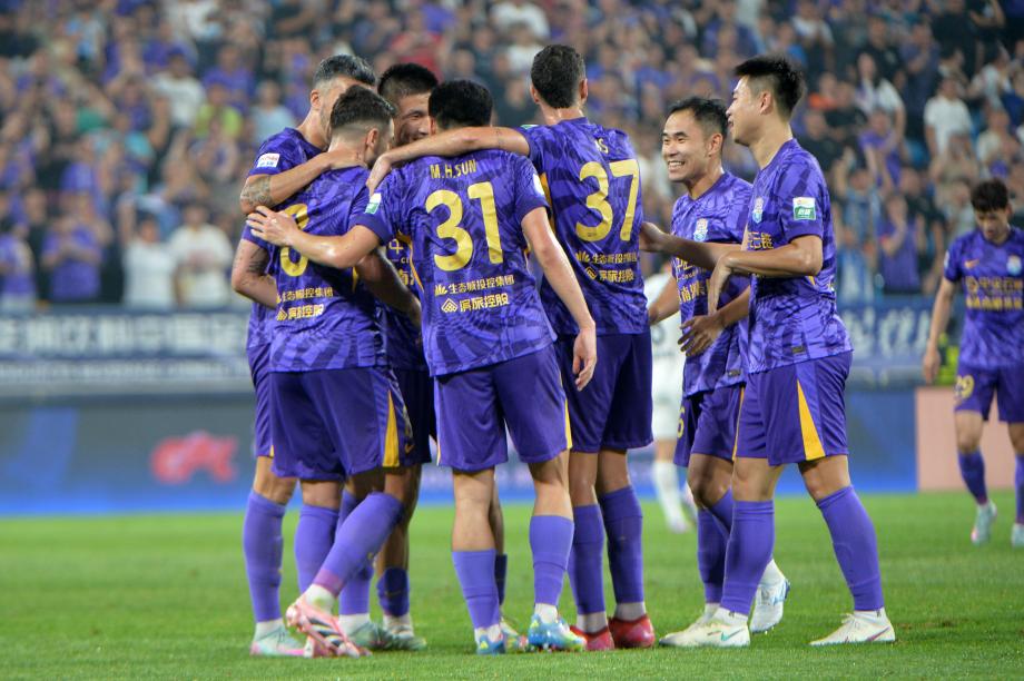 哈达斯2射1传 天津津门虎主场4-0大胜武汉三镇