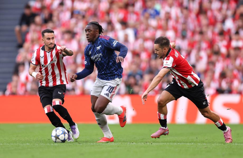 欧冠-马丁内利、特罗萨德破门 阿森纳2-0毕尔巴鄂