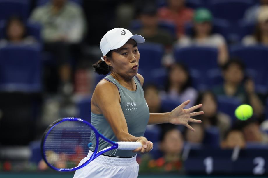 [图]直落两盘完胜王欣瑜 张帅晋级中网女单32强体育集锦