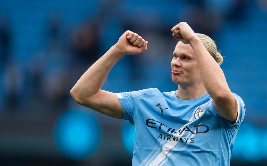 哈兰德双响努内斯破门 曼城主场5-1胜伯恩利