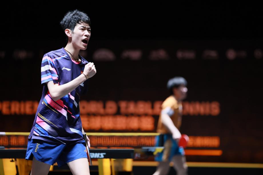 [图]WTT中国大满贯 国乒小将陈俊菘3-2送张本智和出局体育集锦