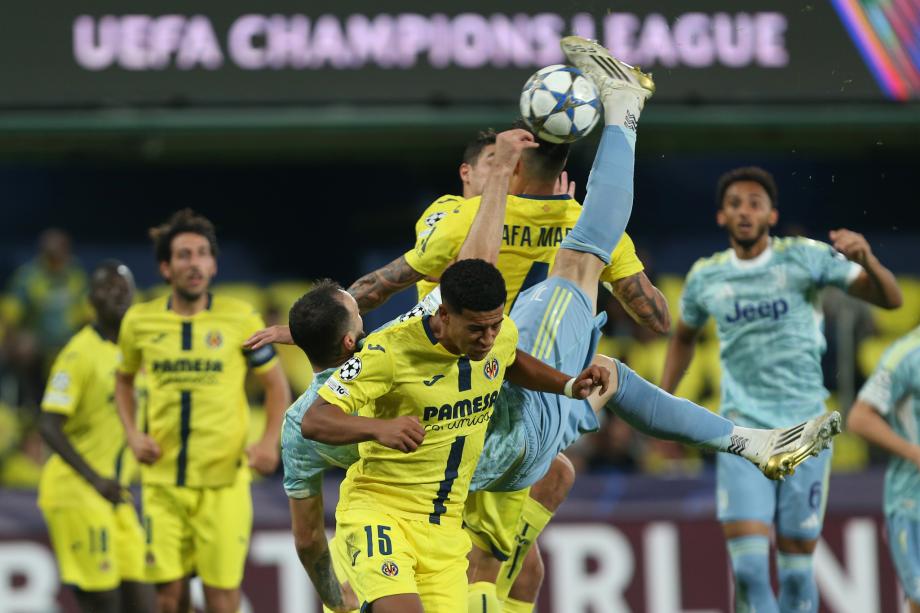 加蒂倒钩孔塞桑一条龙 尤文2-2比利亚雷亚尔