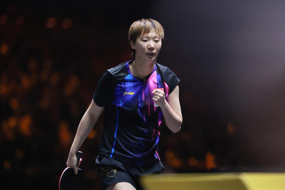 [图]WTT中国大满贯 王曼昱4-2孙颖莎夺得女单冠军