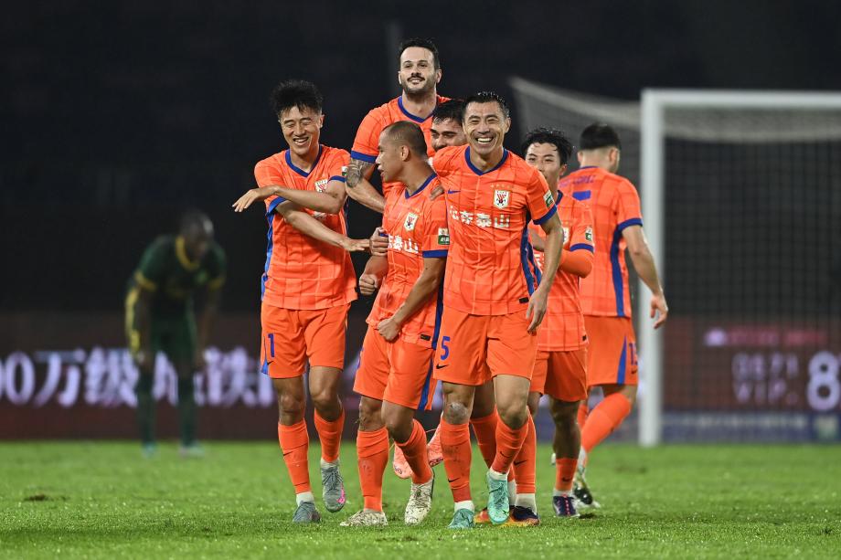 黄政宇破门奥乌苏世界波 浙江队战平山东泰山