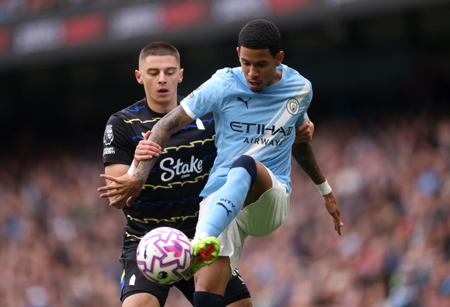 哈兰德梅开二度萨维尼奥献助攻 曼城胜埃弗顿