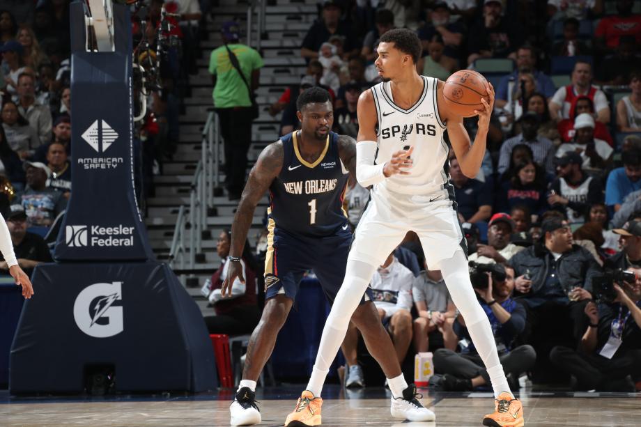 文班亚马29+11+9锡安27+10 马刺加时险胜鹈鹕