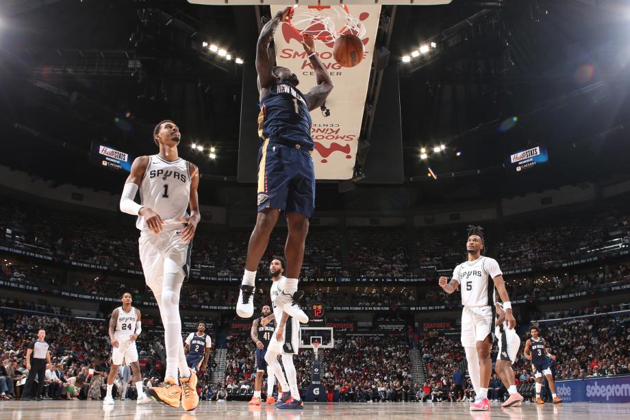 文班亚马29+11+9锡安27+10 马刺加时险胜鹈鹕