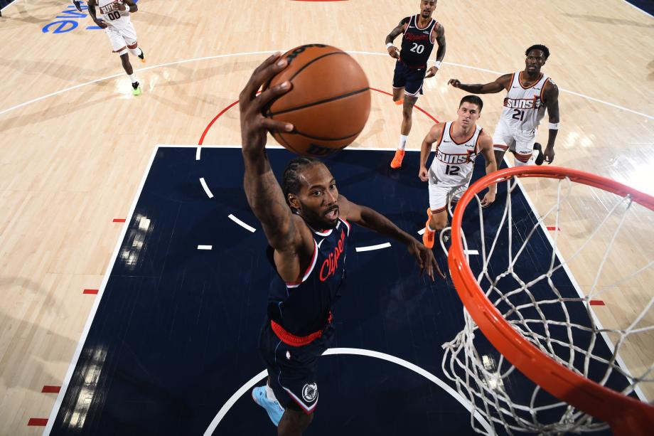 哈登30+7+7莱昂纳德27分 快船大胜太阳拿赛季首胜