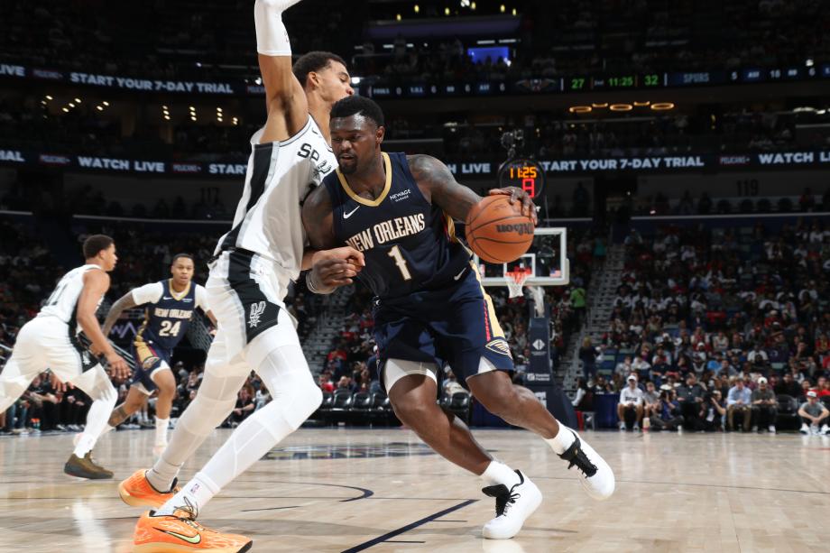 文班亚马29+11+9锡安27+10 马刺加时险胜鹈鹕