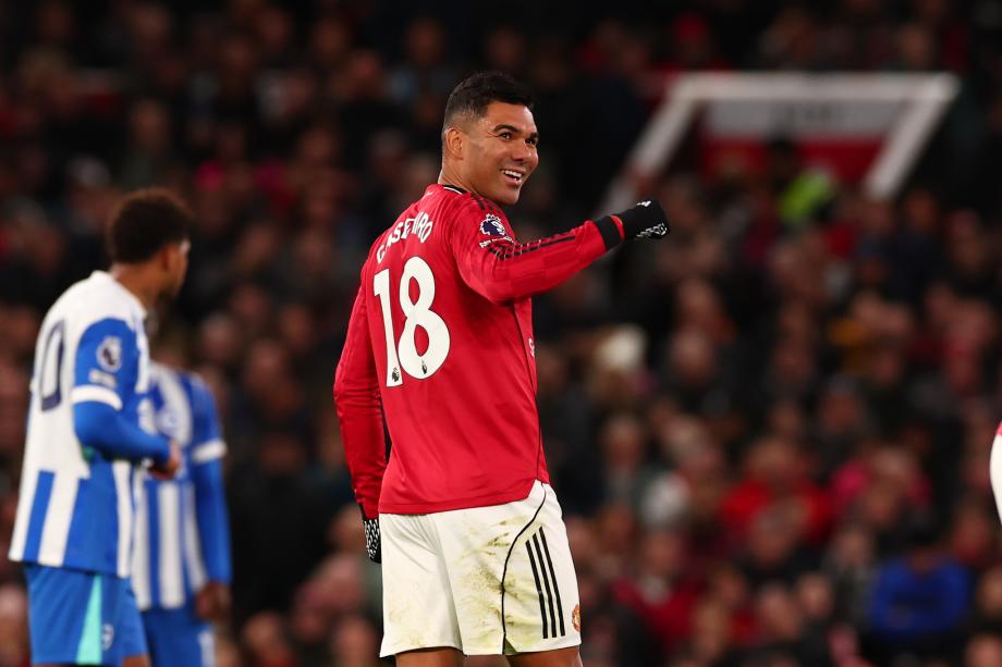 英超-姆伯莫双响卡塞米罗传射 曼联4-2布赖顿