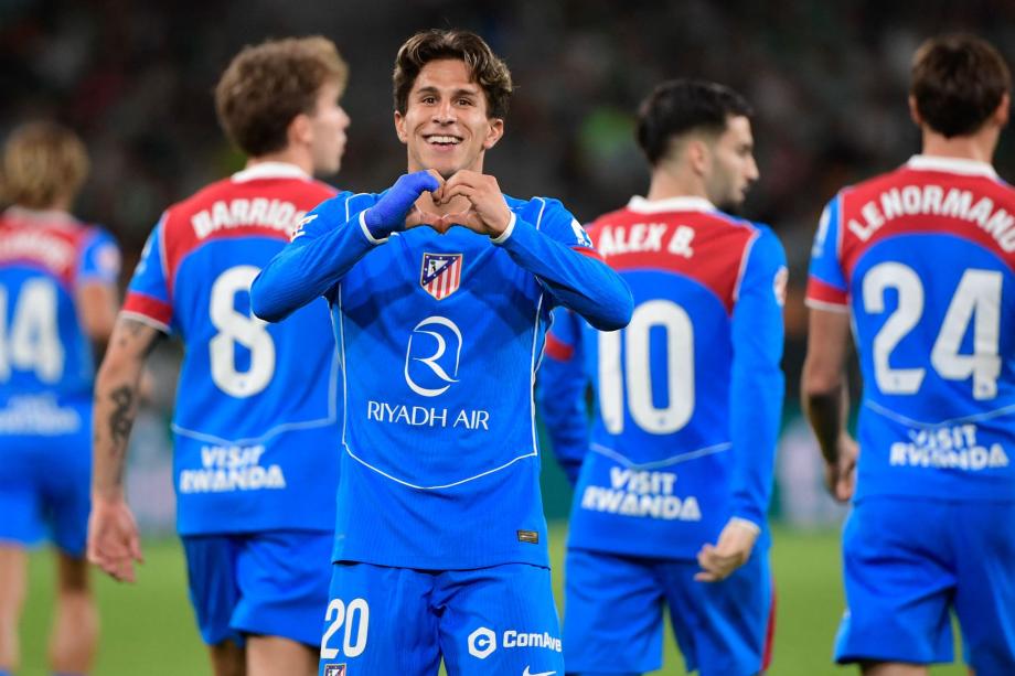 西甲-小西蒙尼世界波巴埃纳处子球 马竞2-0贝蒂斯