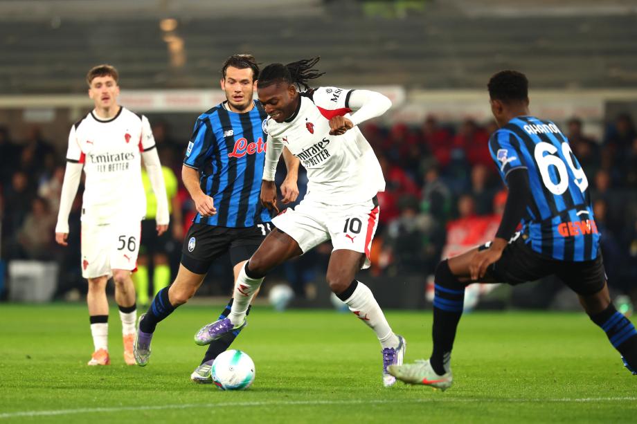 意甲-卢克曼破门莱奥半场伤退 米兰1-1亚特兰大