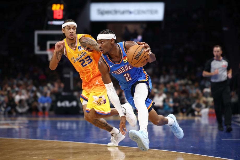 亚历山大33+7切特25+8 雷霆轻取黄蜂取5连胜