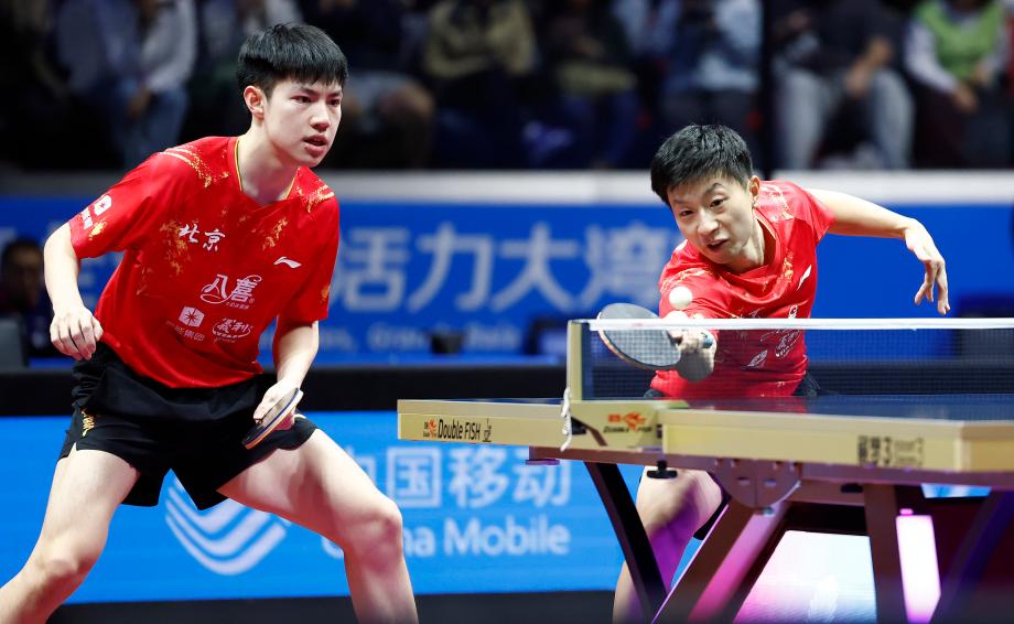 [图]乒乓球男人团体 北京投诚广东晋级决赛体育集锦