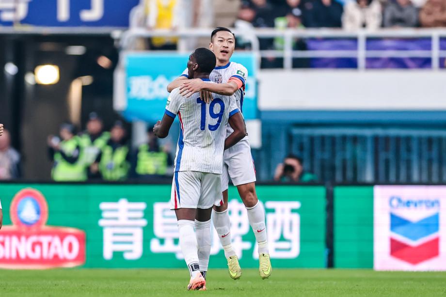 客场击败天津津门虎 上海申花拿到联赛亚军