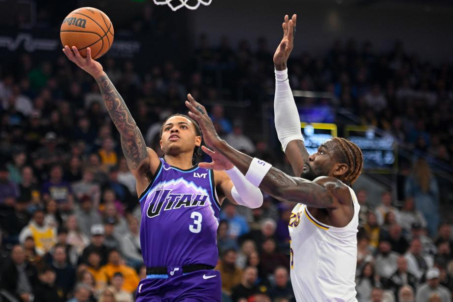 东契奇33+11+8乔治错失绝杀 湖人客场险胜爵士