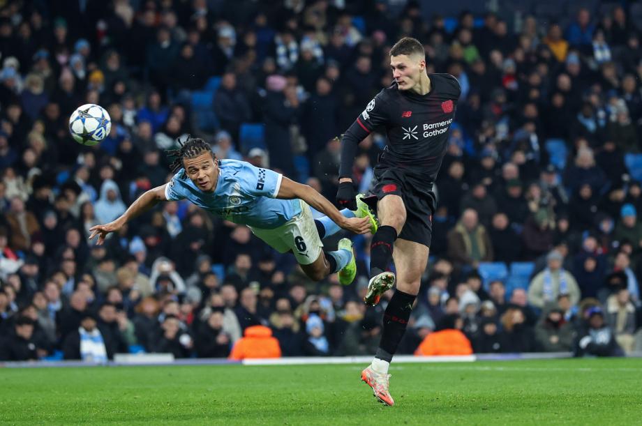 哈兰德失良机 曼城0-2勒沃库森本赛季欧冠首败