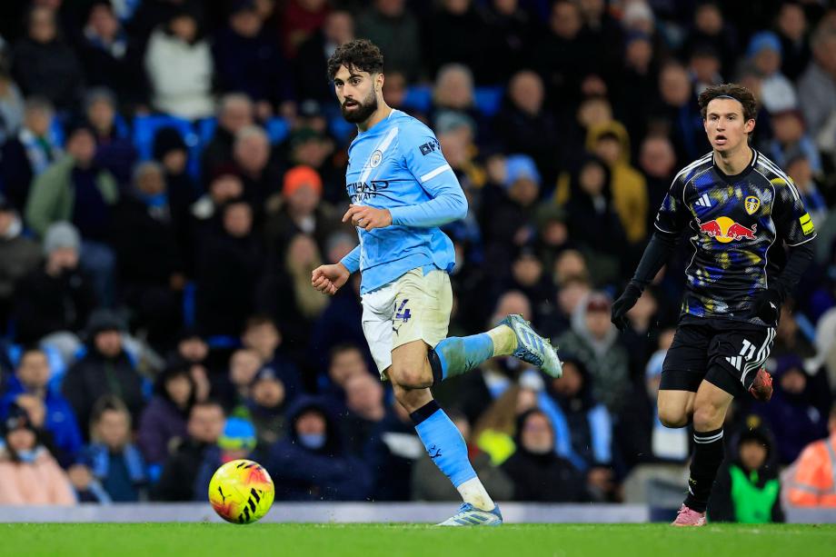 英超-福登双响格瓦迪奥尔破门 曼城3-2利兹联