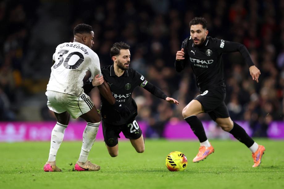 哈兰德英超百球里程碑福登双响 曼城5-4富勒姆