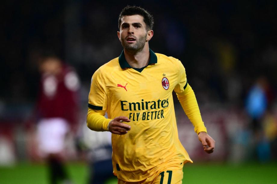 意甲-普利西奇双响拉比奥特世界波 米兰3-2登顶