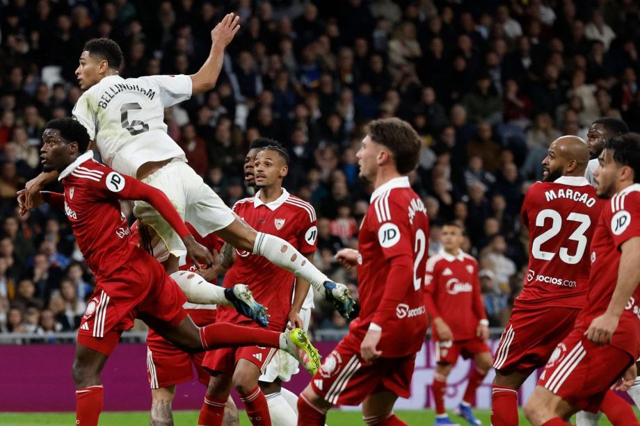 姆巴佩破门贝林厄姆建功 皇马2-0胜塞维利亚