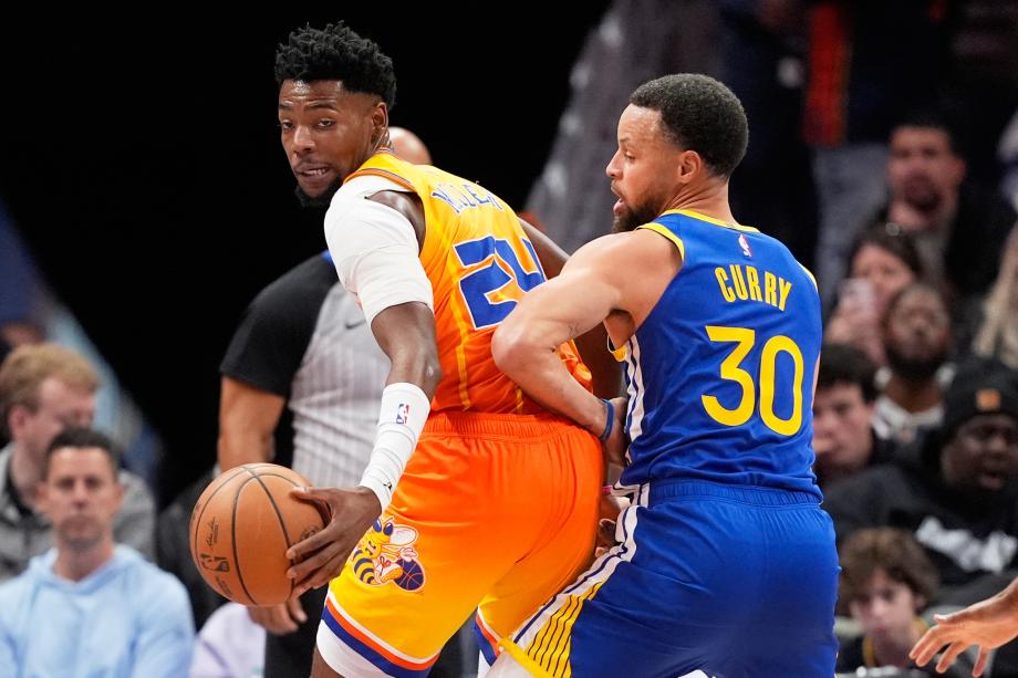 库里26分追梦准三双米勒空砍33分 勇士力克黄蜂